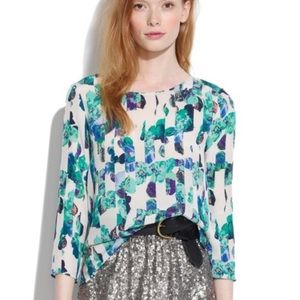 Broadway and Broome silk blouse